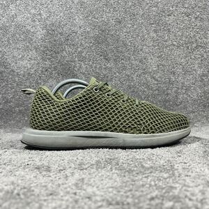 NOBULL Moss Mesh Runner Men’s Size 9.5 Green Athletic Tennis Shoes Used See Pics